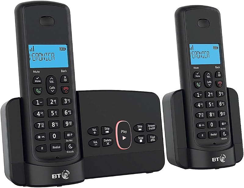 BT BT3110 Telephone Twin Handset Block Up To 50 Numbers Do Not Disturb