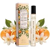 Panier des Sens Orange Blossom Perfume, Roll-On Eau de Toilette, 0.3 fl oz | Purse &amp; Travel Mini Perfume | Light Eau de Toilette | Floral, Citrus &amp; Aromatic Scents | Made in France