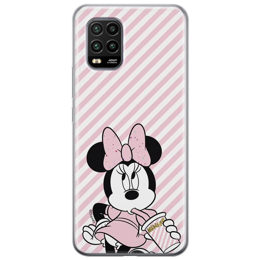 ERT GROUP mobile phone case for Xiaomi MI 10 LITE original and officially Licensed Disney pattern Minnie 017 optimally adapted to the shape of the mobile phone, case made of TPU