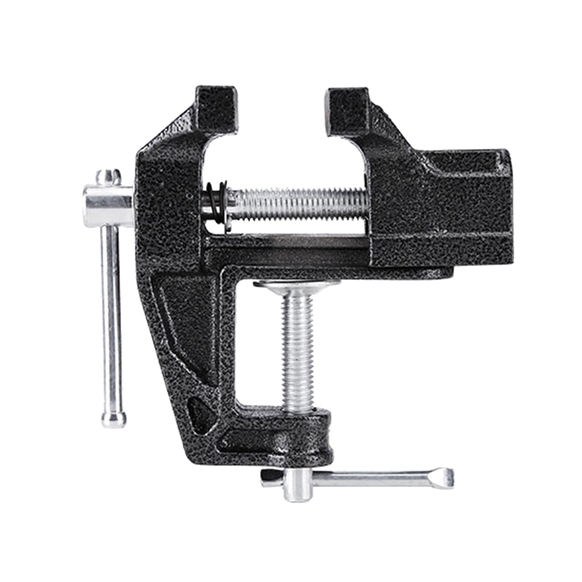 Scott Edward Mini Table Clamp, Small Bench Vice Golf Club Grip Vise Clamp Repair Tool for Jewelry Model Making DIY Repairs Modelling Painting and Crafting Black