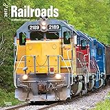 Railroads - 2017 Calendar 12 x 12in