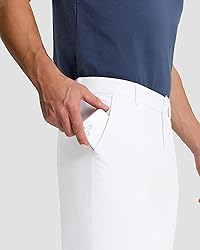 SNOWTEN Mens Golf Pants Classic Fit Stretch Work
