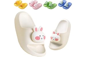 Fiedaz Kids Slides for Girls Boys Toddler Cloud Slides Animal Quick Drying Beach Slides Toddler Pool Shower Flip Flops Slippers