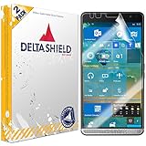 HP Elite x3 Screen Protector [3-PACK], DeltaShield BodyArmor - Premium HD Ultra-Clear Cover Shield with Lifetime Warranty Replacements - Anti-Bubble & Anti-Fingerprint Military-Grade Film