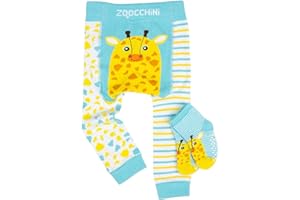 Zoocchini Baby-Girls Baby Leggings & Socksleggings, Socks Set