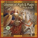 Women of Myth & Magic 2019 Fantasy Art Wall Calendar by Kinuko Y. Craft, Amber Lotus Publishing