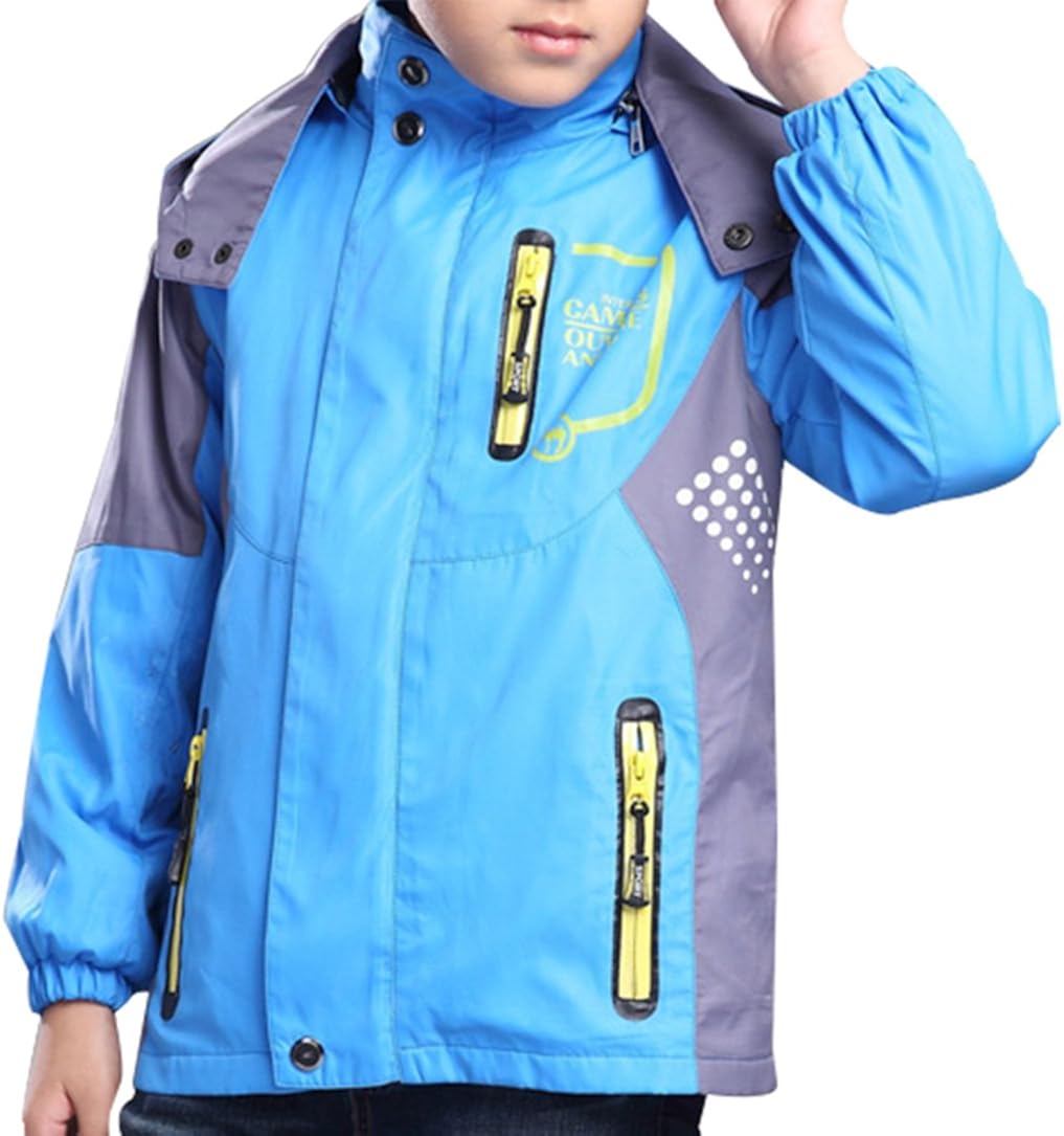 boys waterproof hoodie