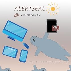 ALERTSEAL 32GB microSD Class 10 FAT32 Memory Card