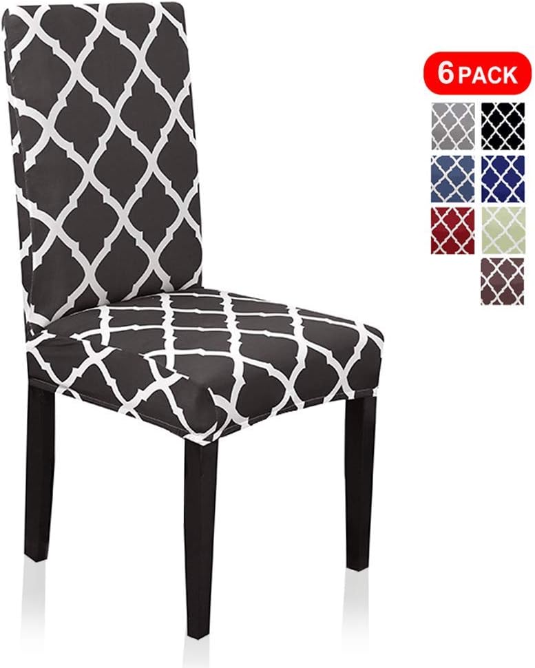Best black dining chair covers set of 6