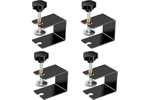 Drawer Front Installation Clamps, 4 Pcs Universal C Clamp Cabinet Installation Clamps, Drawer Fixing Clip Cabinet Clamps Flex