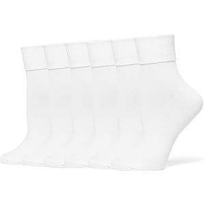 no nonsense womens Cotton Basic Cuff Sock