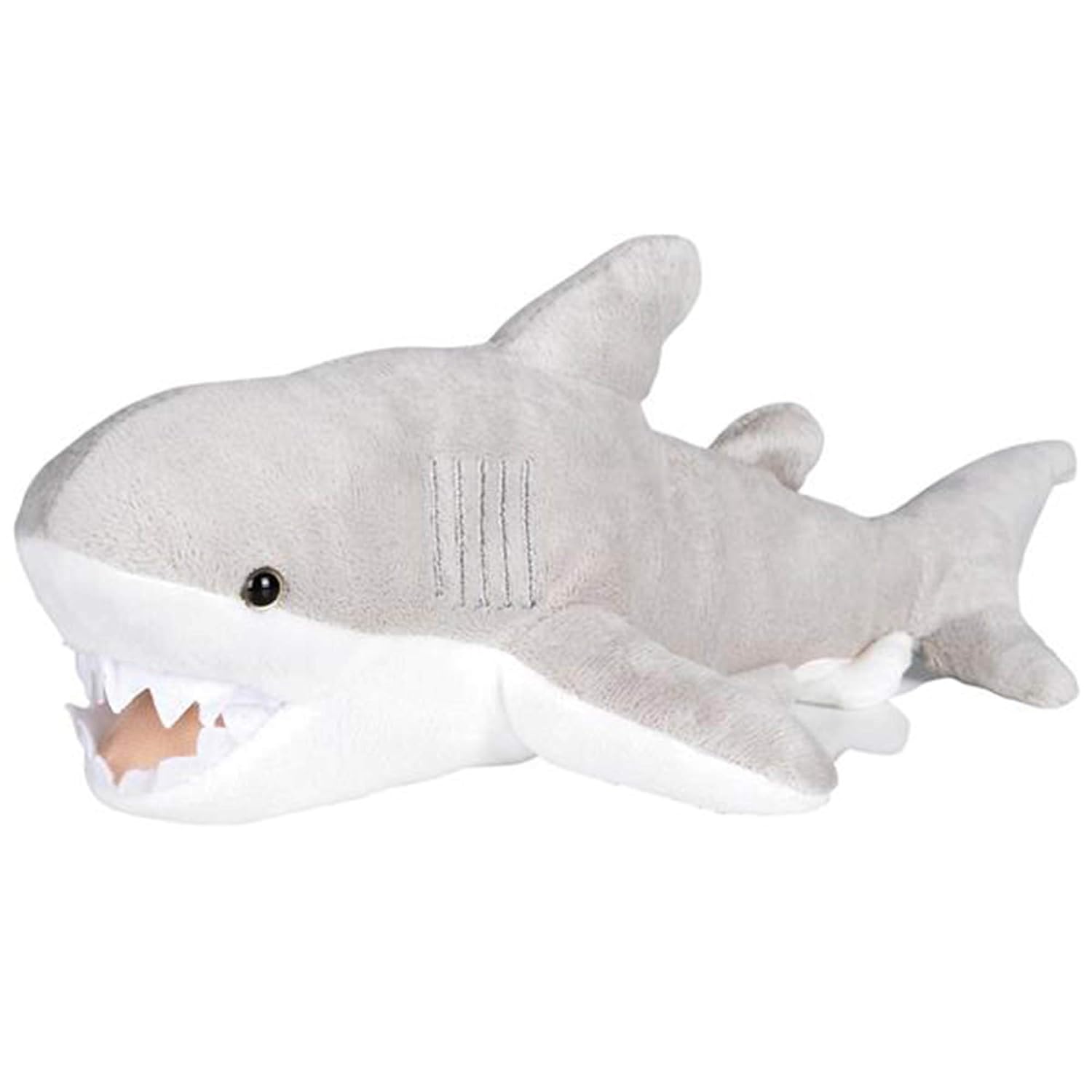Wildlife Tree 13" Great White Shark Plush Stuffed Animal Floppy Ocean Species Collection
