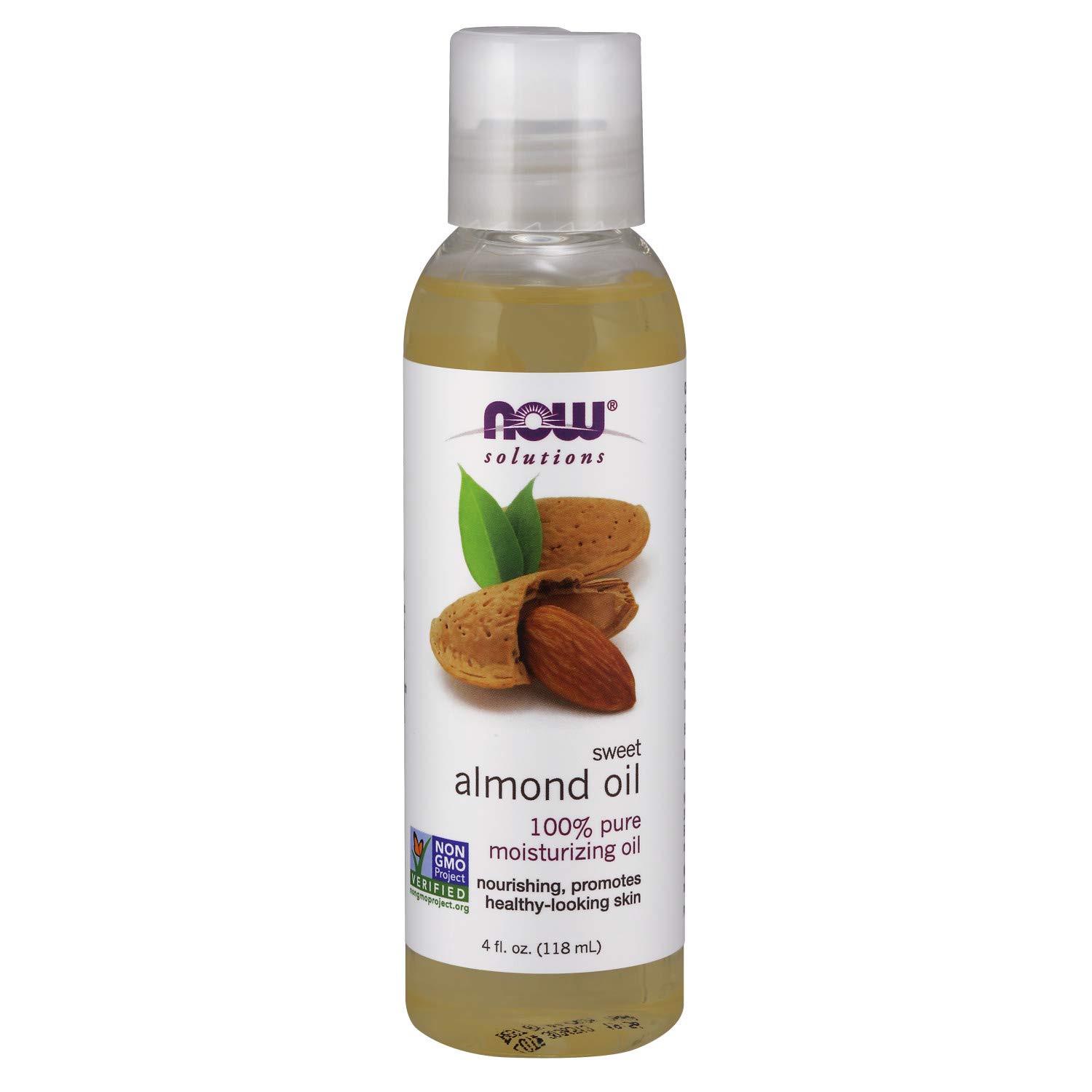 Now Solutions Sweet Almond Oil, Moisturizing Oil, 16 Ounce