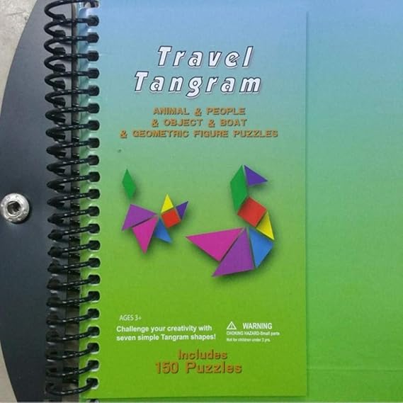 Carry stone Premium Qualität 150 Puzzles Buch Magnetic Tangram Kinder Kinder Herausforderung IQ Pädagogisches Spielzeug
