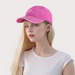 Vintage Washed Baseball Cap Women - Adjustable