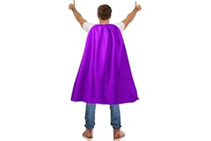 MAKLULU Adult Superhero Capes and Masks - Halloween Costumes Adult Cape Superhero Party Capes