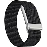 Comfortable Super Knit Replacement Wrist Band For WHOOP 5.0 Heart Rate Monitor, Soft Nylon Replacement WristBand with Stainless Steel U Shape