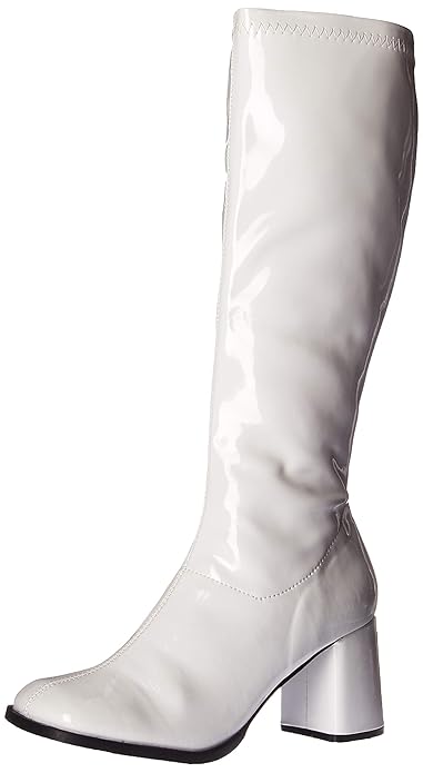 Pleaser Damen Gogo300/Yl Stiefel weiß, Einheitsgröße