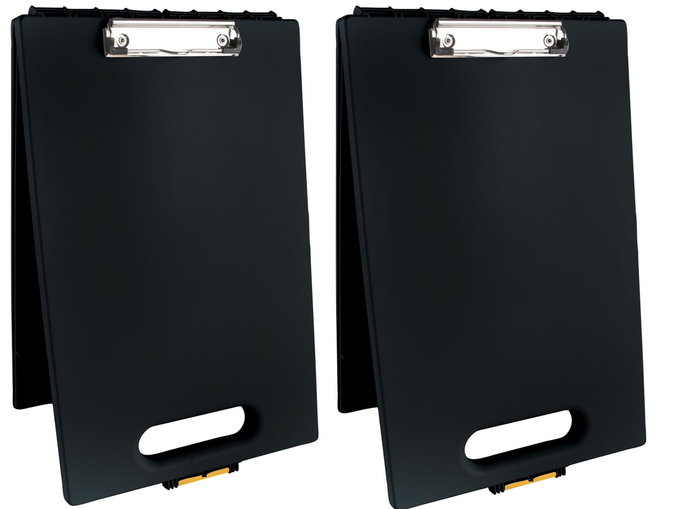 Dexas Office Clipcase Storage Clipboard, Set of Two, Black