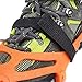 Vdealen 2 PCS 12 Teeth Claws Crampons Non-slip Shoes Cover With Stainless Steel Chain Outdoor Ski Ice Snow Hiking Climbing Dig Into Variety Types Of Terrain Ice, Packed Snow, Wet Rocks, Concrete, and Scree