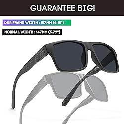 PRIVEL XXL Size Extra Large Square 157MM Polarized