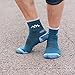 innotree 3 Pack Men's Merino Wool Hiking Socks, Full Cushioned Hiking Walking Socks Moisture Wicking Quarter Crew Socks