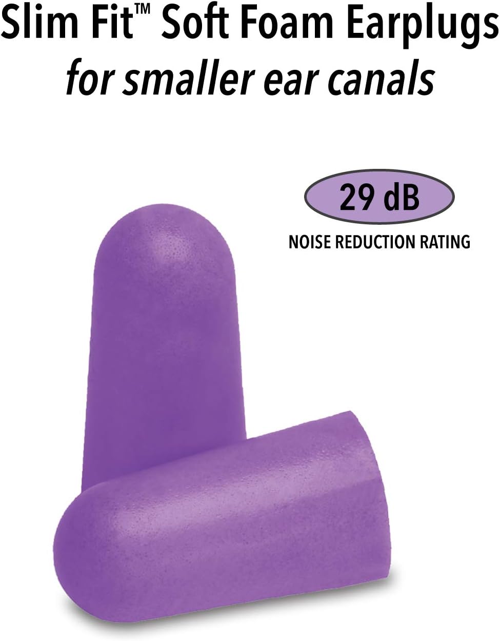 Mack's Slim Fit Soft Foam Earplugs, 50 Pair - Small Ear Plugs for Sleeping, Snoring, Traveling, Concerts, Shooting Sports & Power Tools: Health & Personal Care