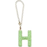 PATIKIL Letter Bag Charm, Bling Glitter Letter Charm Initial Letter Keychains for Woman Bag Accessories Backpack