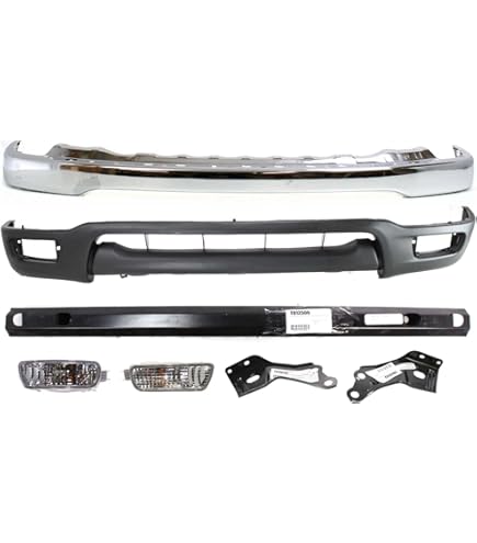 Chrome Front Bumper Face Bar For 1998-2000 Toyota Tacoma - Replaces 5210104090 / TO1002165