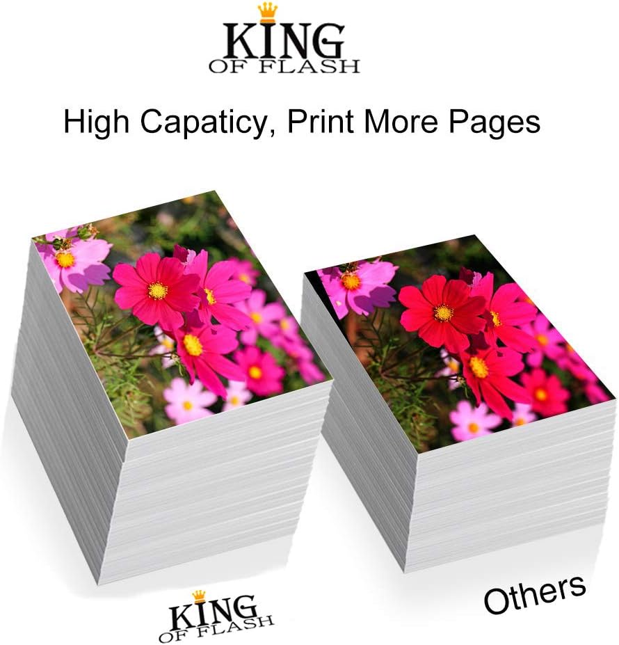 KING OF FLASH Compatible Ink Cartridges for 18 18XL High Yield Replacement Inks for Expression Home XP305, XP202, XP205 - Image 4