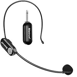Bietrun Wireless Microphone Headset with