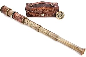 NAVIROCK Vintage Telescope 1920 Dollond London Brass Telescope Handicraft Antique Marine Spyglass Telescope Nautical Handheld