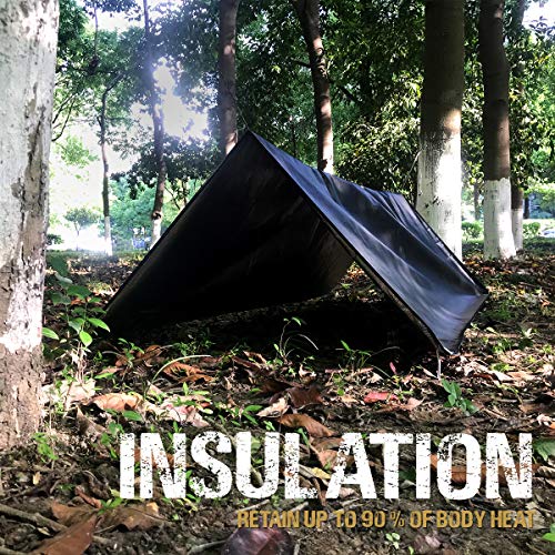 Bearhard Heavy Duty Emergency Blanket, Emergency Tarp, Insulated