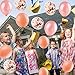 Boolavard Blush Pink Balloons & Rose Gold Balloons & Confetti Latex Party Balloons – Pack of 45, 12 Inch, Decoration Supplies for Wedding, Graduation, Birthday Party, Hawaii (Rose Gold，Blush，Confetti)