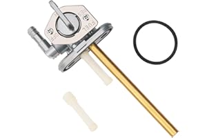 AHL Gas Tank Fuel Petcock Shut Off Valve Switch compatible with KAWASAKI KLR650 KLR-650 KLR 650 1987 1988 1989 1990-2018;51023-1390 51023-1148 51023-0003 51023-0715