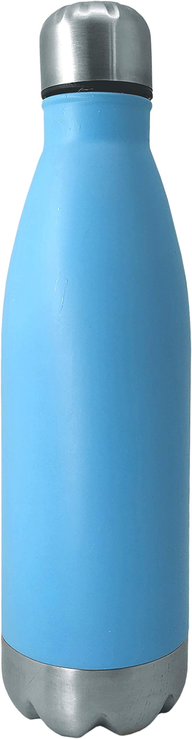 NERTHUS FIH 641 Stainless Steel Bottle 29 x 7,5 x 7,5 cm Blue