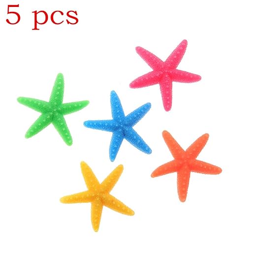 FANCYLEO Imanes para nevera, 5 unidades, diseño de estrella de mar ...