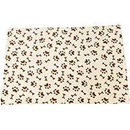 SPOT Ethical Pets 50062 Snuggler Bones/Paws Print Blanket