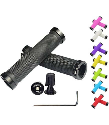 Manopole Bici BMX Black Ops Turbo - Nere, Modello 3121 Con Set Di Grips