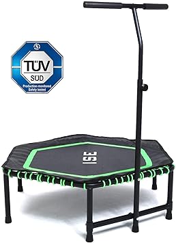 ISE SY-1105 Cama elástica de Fitness para Adulto, Unisex, Verde ...
