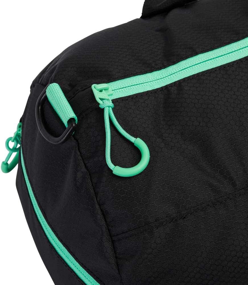 Speedo Unisex-Adult Duffel Bag, Black/Green Glow - Image 5