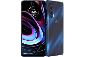 Motorola Edge | 2021 | 2-Day Battery | Unlocked | Made for US by Motorola | 8/256GB | 108MP Camera | Nebula Blue (Renewed)