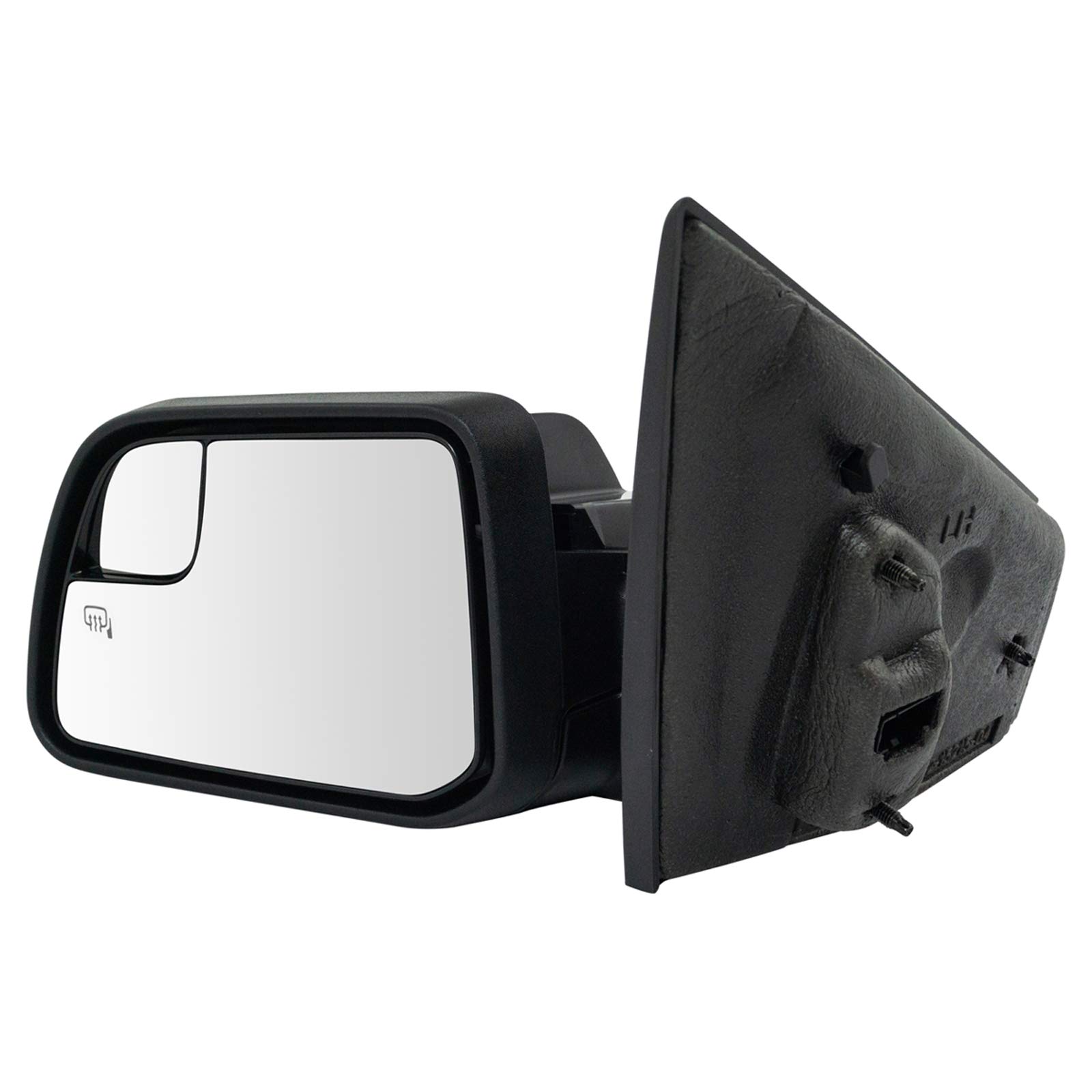 Photo 1 of TRQ Left Mirror with Heat with Memory without Housing Turn Signal with Spotter Mirror Drivers Side Compatible with 2011-2014 Ford Edge FO1320456