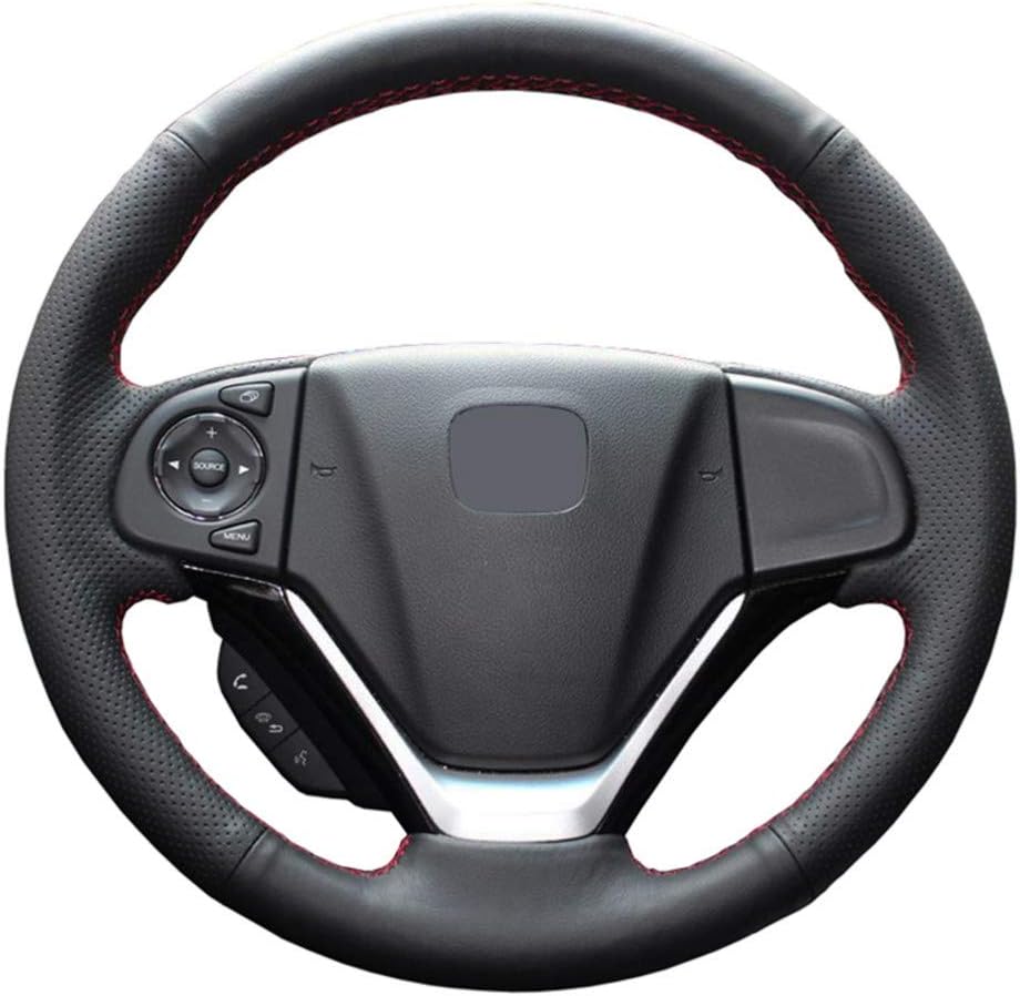 WBMKH HandStitched Leather Steering Wheel Car Steering