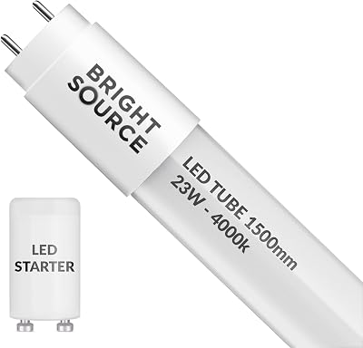 Bright Source 5ft LED T8 Tube 23W 2070lm 4000K Cool White