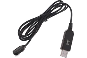 Professional USB to 9V Battery Charging Cable with Light 5V to 9V Voltage Converter 1.5M / 5FT Length USB Charging Cable