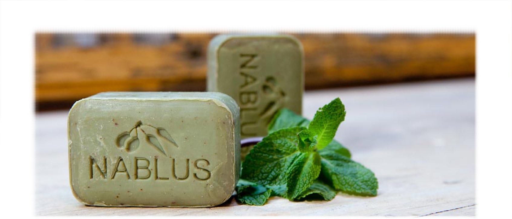 Authentic Nablus Soap 100g (Mint) by Nablus Soap