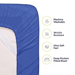 Twin Size Bed Sheets - 4 Piece 1500 Supreme