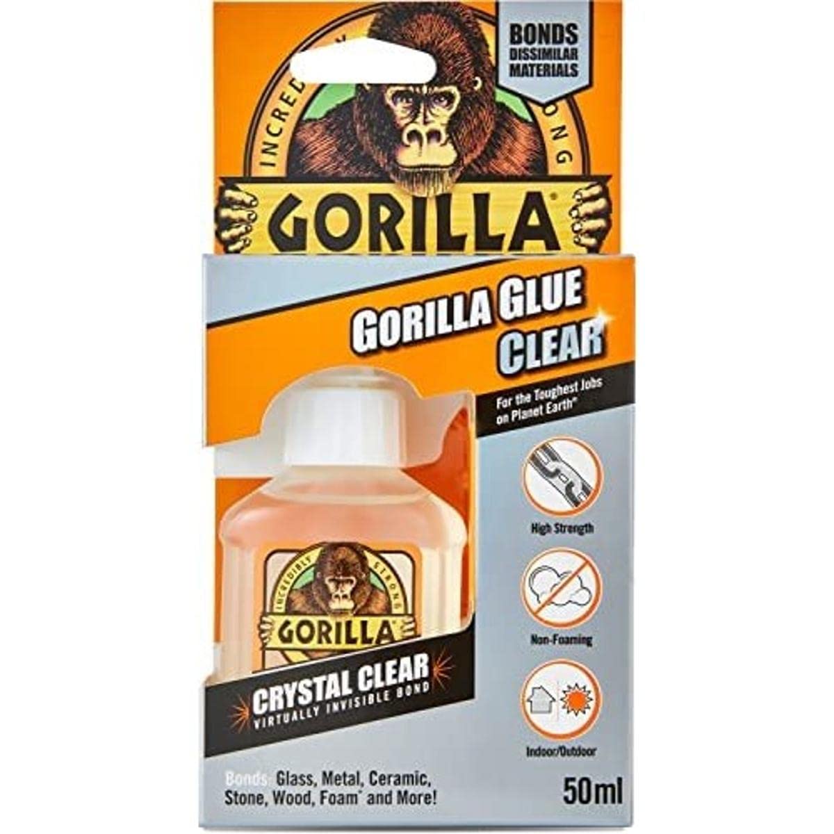 Gorilla 1244002 Glue Clear 50ml