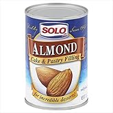 Solo Cake & Pastry Filling Almond 12.5 OZ (Pack of 4)